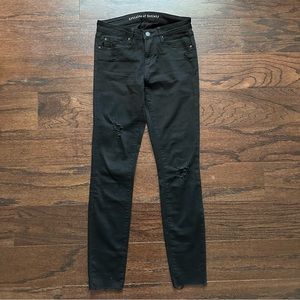 Articles of Society | Distressed Skinny Fit Jeans | Black